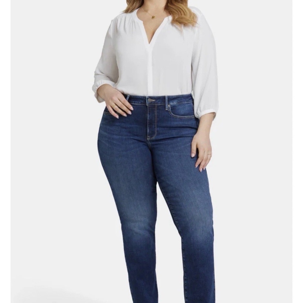 NWT NYDJ Barbara Bootcut Jeans 28W Blue